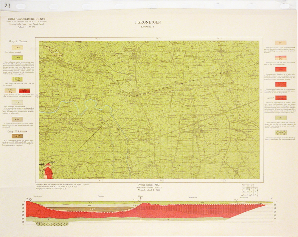 7 I 7 Groningen Kwartblad I Rijks Geologische Dienst