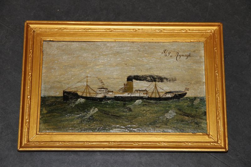 olieverfschilderij SS Rijndijk.