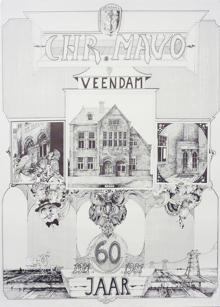 Chr. Mavo veendam 1921 - 1981 60 jaar