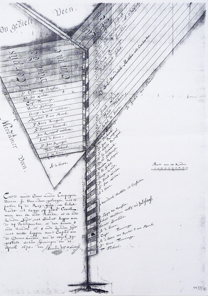 caerte van de ommelander Veenen