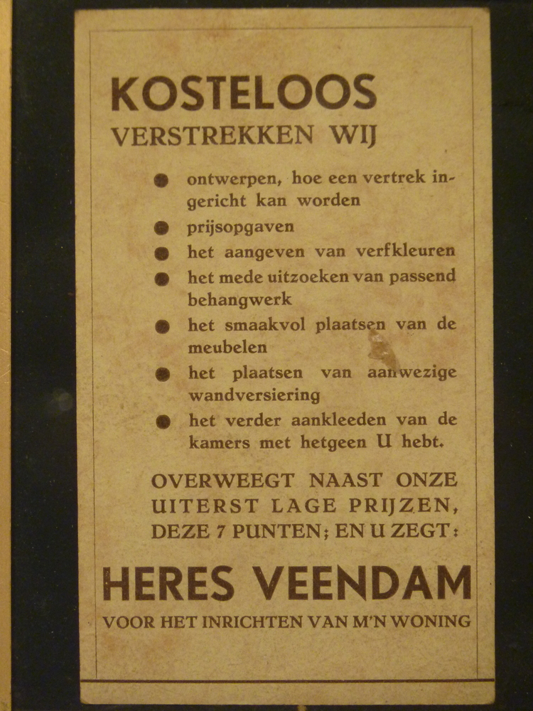 Advertentie Heres Veendam