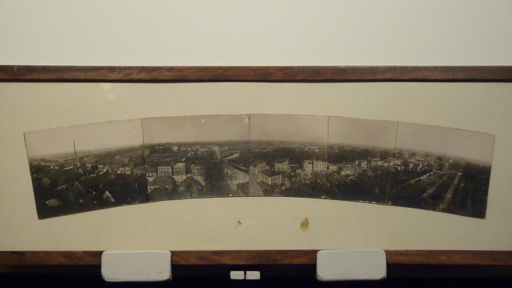 opname vanaf de toren van de Hervormde Kerk te Veendam.