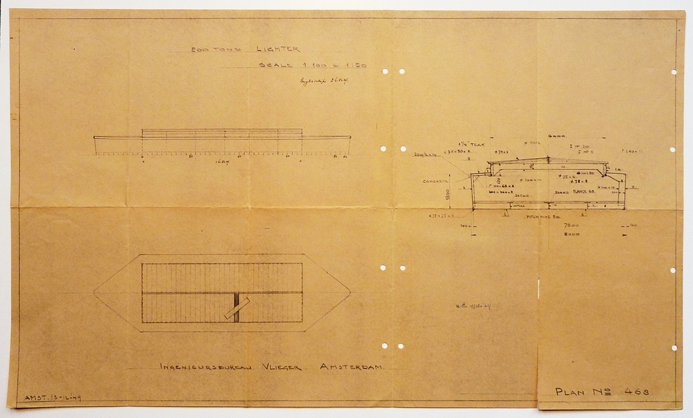 200 tons lichter scale 1:100 & 1: 50