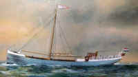 aquarel Logger Mary of Ter Apel Capt E.Bossema.
