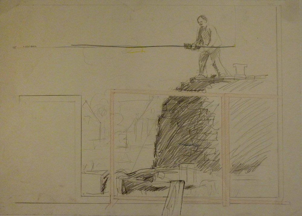 ontwerp voor de turfwand van het Veenkoloniaal Museum