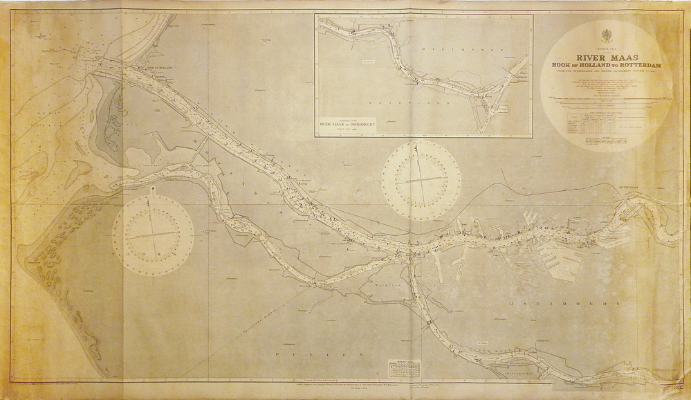 River Maas hook of Holland to Rotterdam