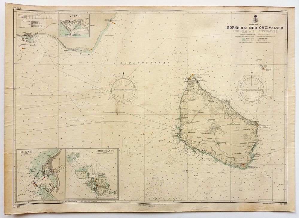 bornholm med omgivelser