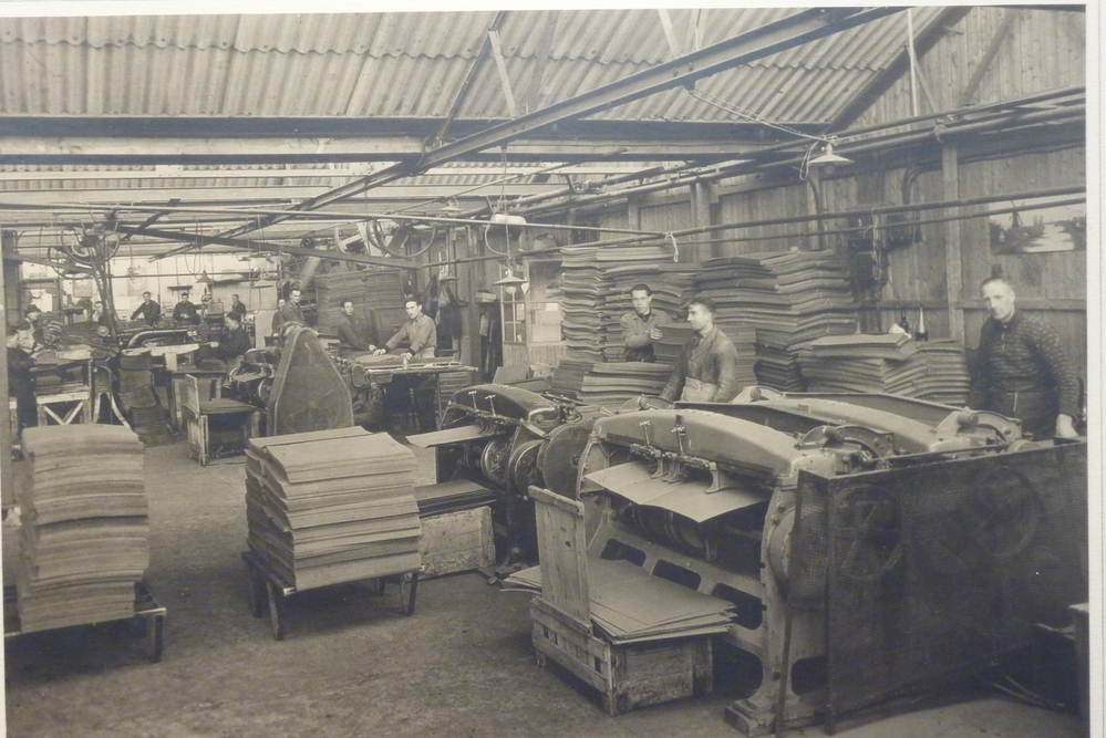 afdeling verzenddozen Kartonfabriek Sparreboom , Oude Pekela
