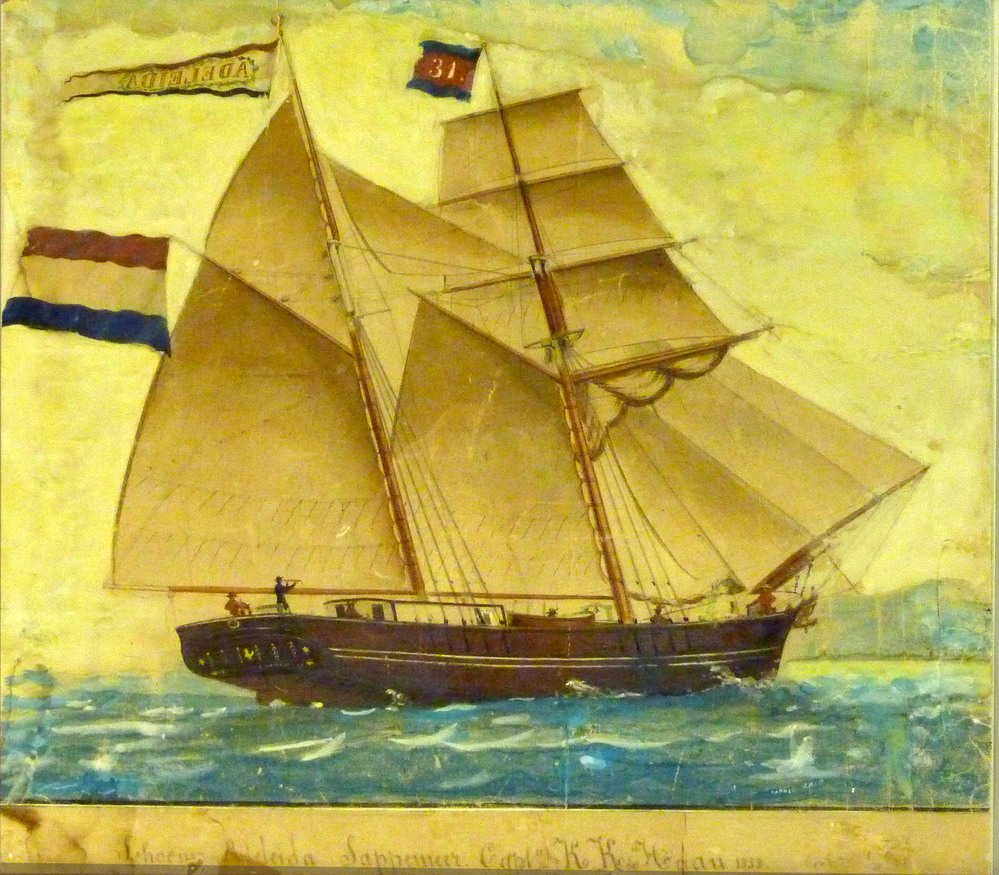 Schoener Adeleida Sappemeer Capt.K.K.de Haan  1853