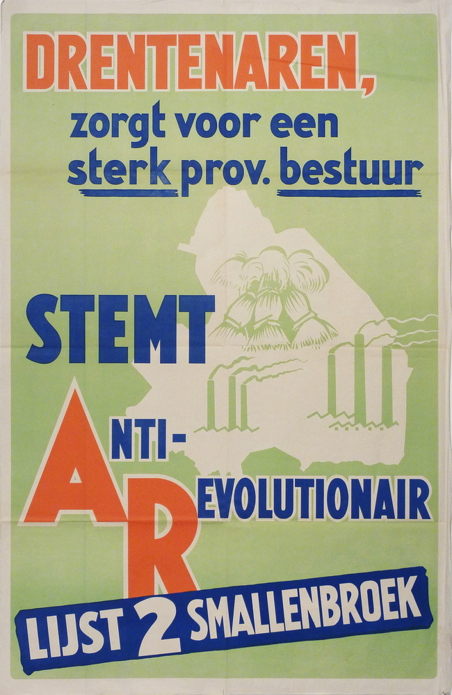 Drentenaren zorgt voor een sterk prov bestuur stemt anti revolutionair lijst 2 smallenbroek