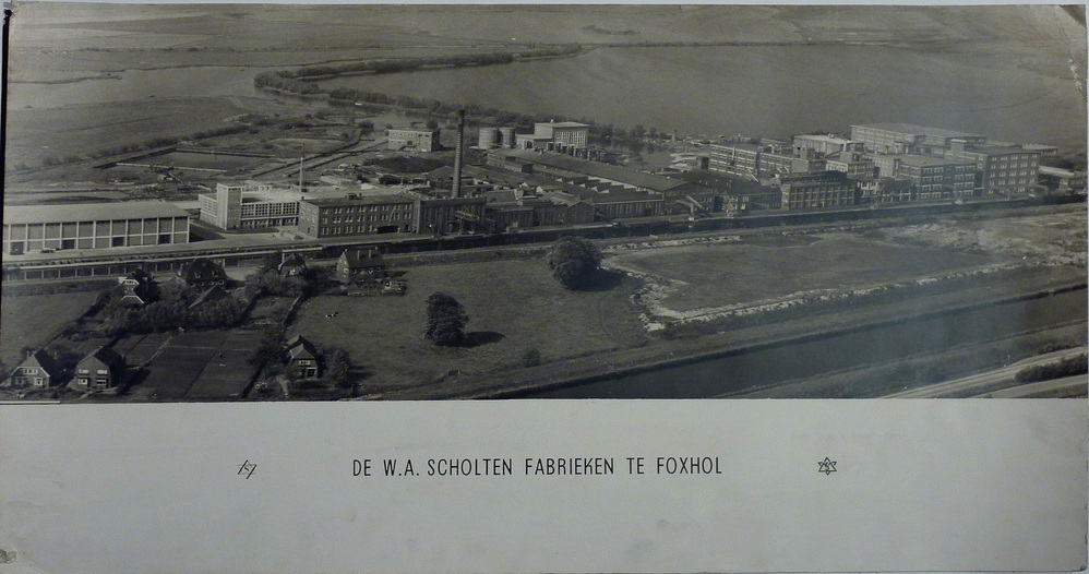 De W.A. Scholten fabriek te Foxhol