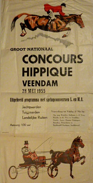 groot nationaal concours hippique veendam 28 mei 1955