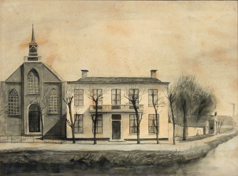 Doopsgezinde kerk en Pastorie te Veendam