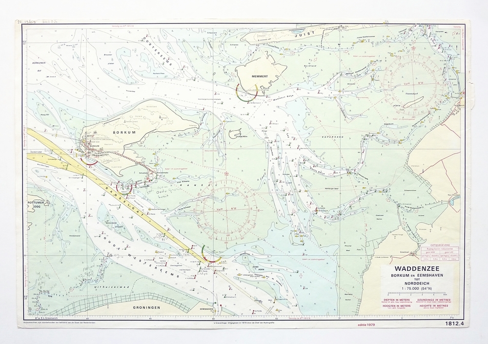 waddenzee borkum en eemshaven tot norddeich / waddenzee schiermonnikoog tot rottumeroog