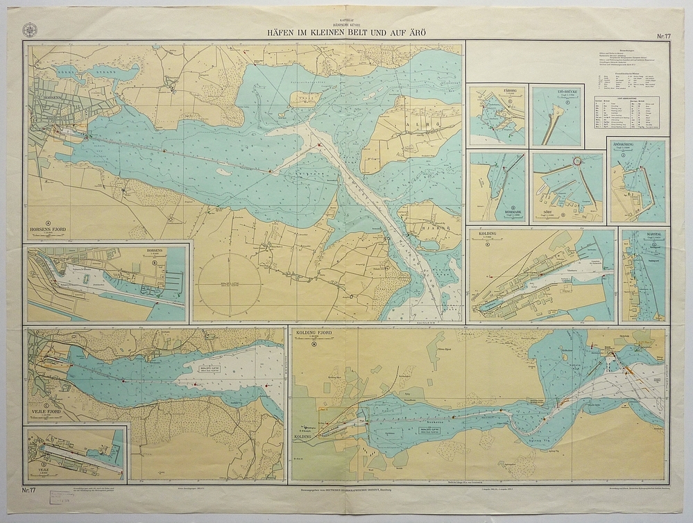 hafen im kleinen belt und auf aro kattegat danische kuste