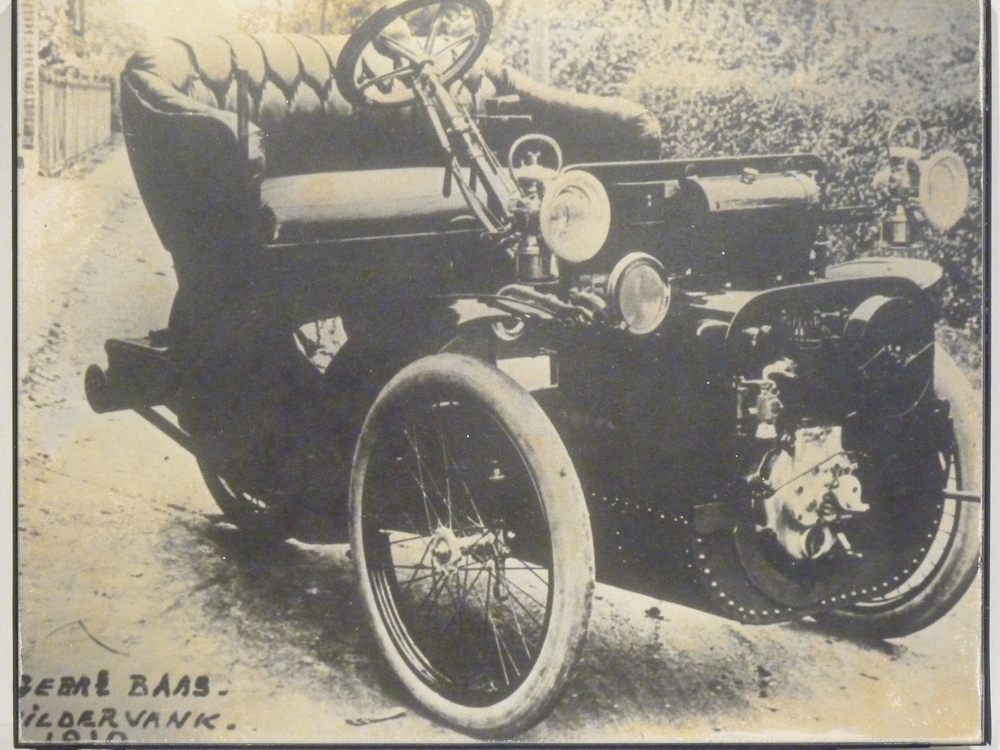 gebr baas wildervank 1910 motorfiets / automobiel