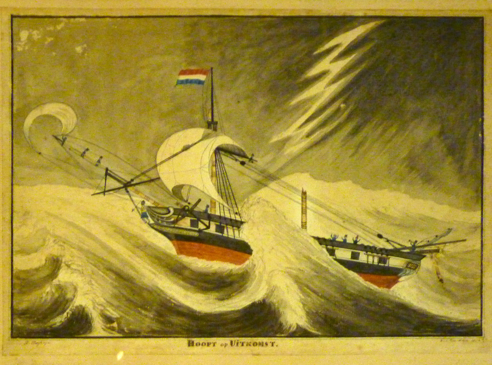 Scheepsportret Hoopt op Uitkomst