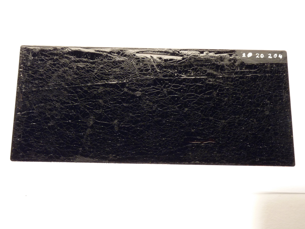 etsplaat in schellak oude boerderij