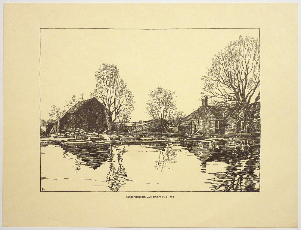 Scheepshelling Coops 1875