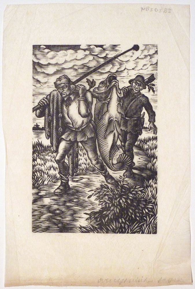 visser met vis aan stok overijsselse sagen