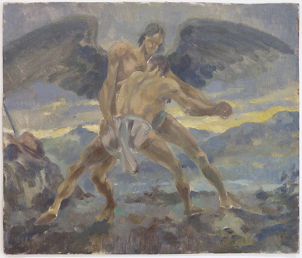 Jacobs worsteling met de engel