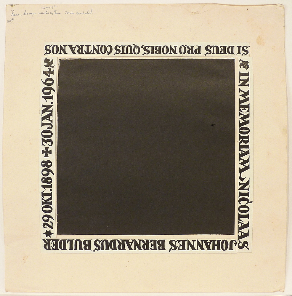 in memoriam Nico Bulder