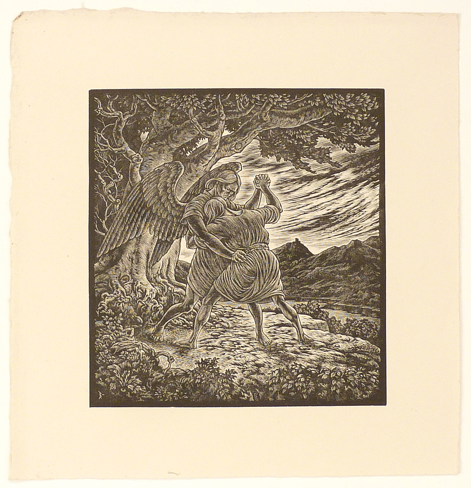 Jacobs worsteling met de engel