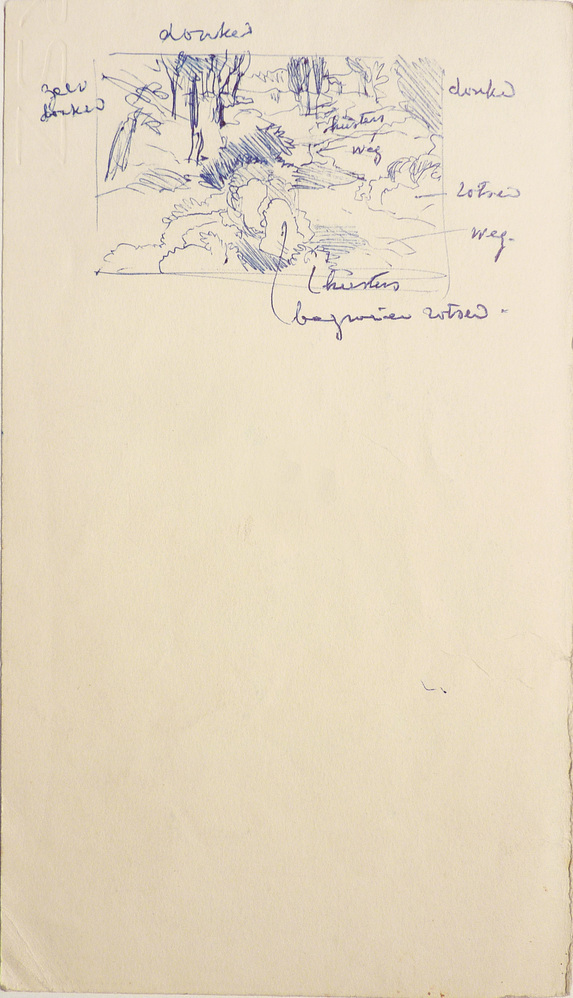 heester met geschreven uitleg