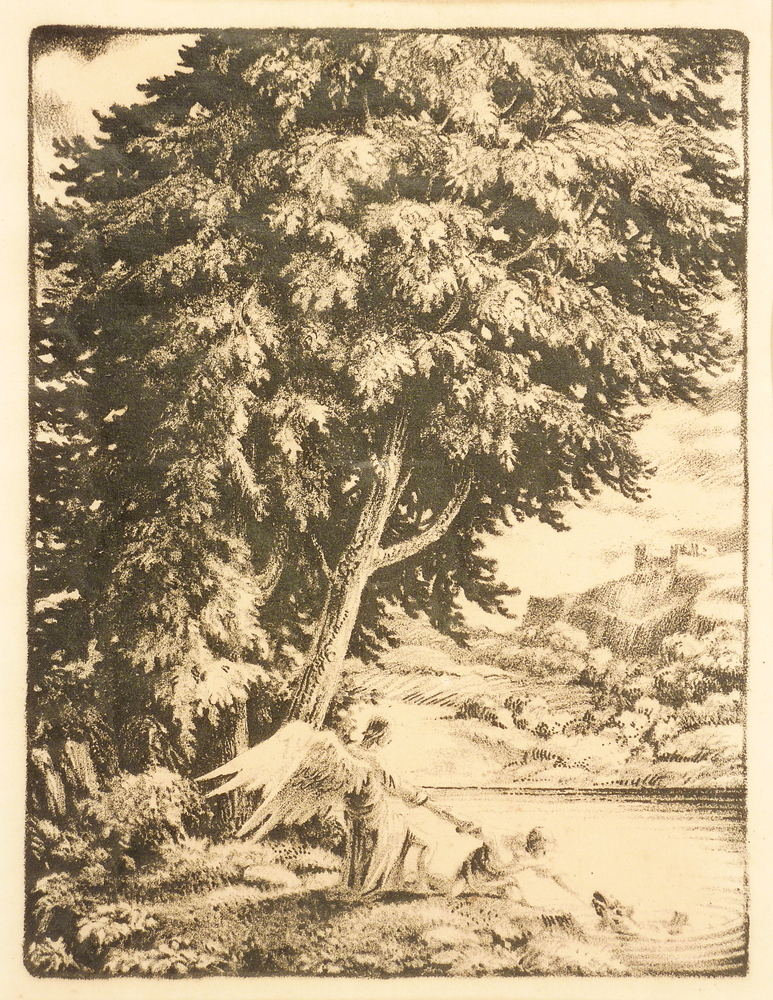 Thobias en de engel onder de boom