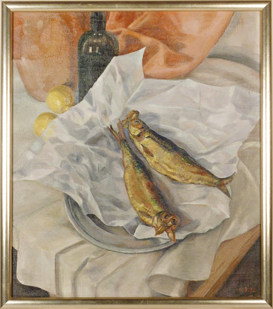 stilleven met vissen