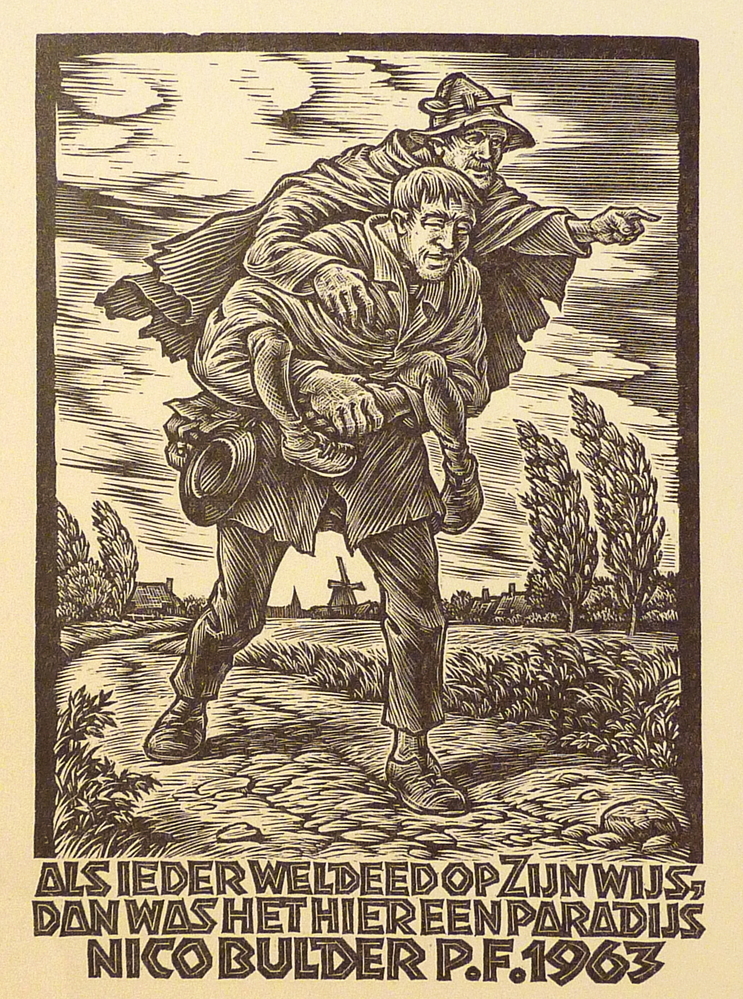 de lamme en de blinde nieuwjaarswens 1963