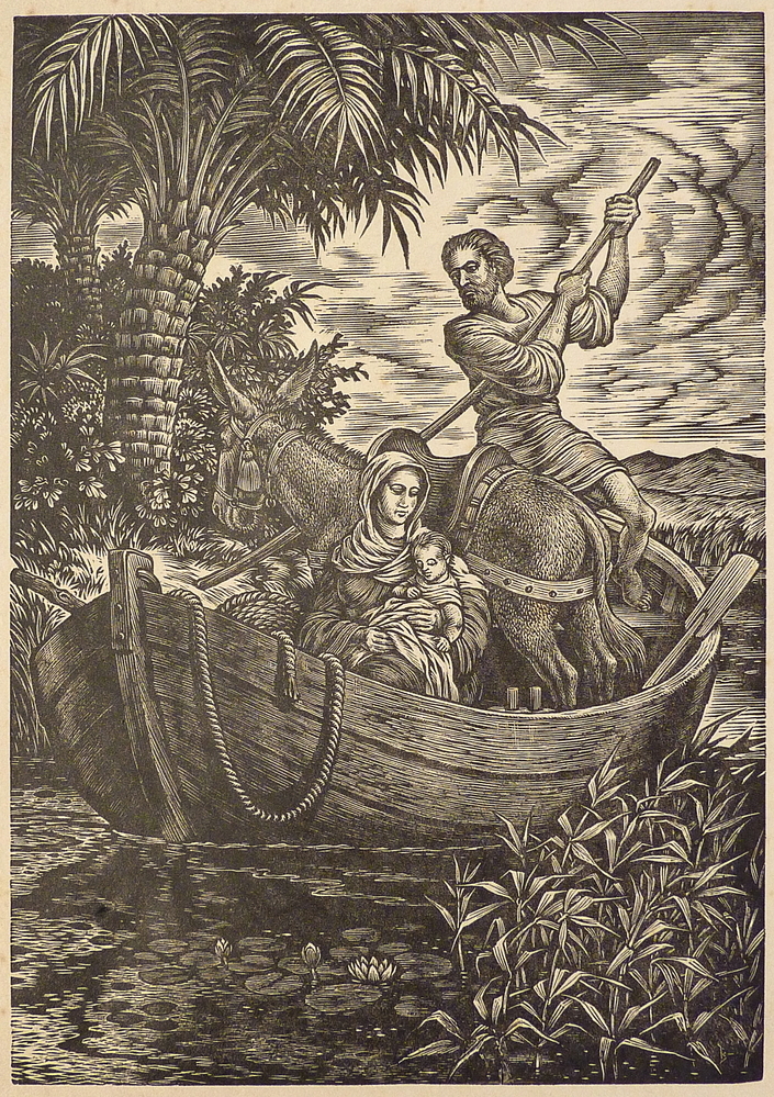 de vlucht naar Egypte