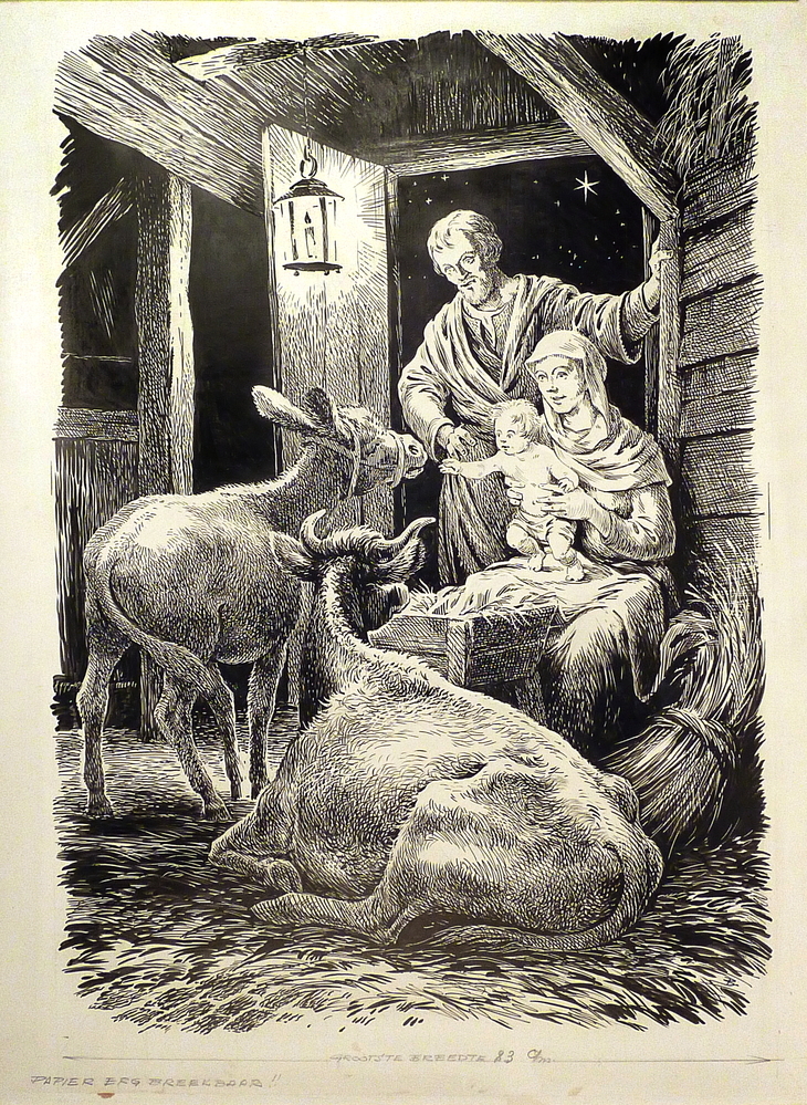 kerstnummer Winschoter Courant 1953