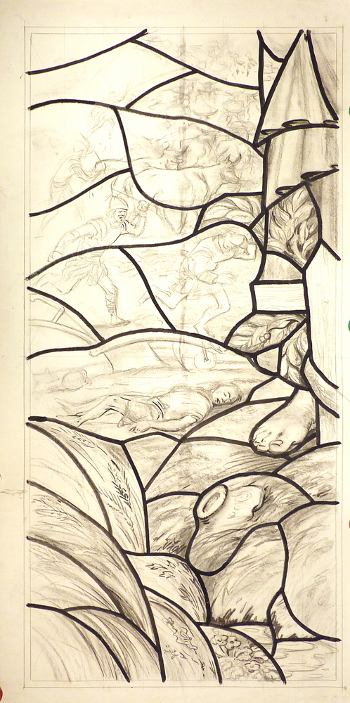 ontwerp glas in lood