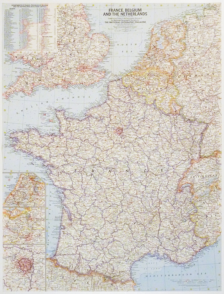 France , Belgium and the Netherlands