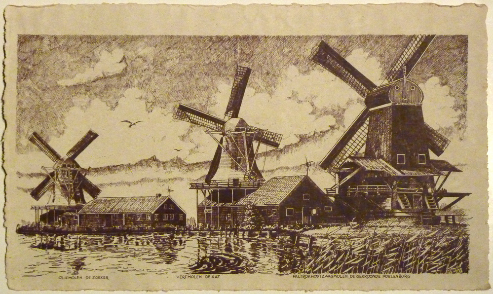 oliemolen de zoeker verfmolen de kat paltrok houtzaagmolen de gekroonde poelenburg