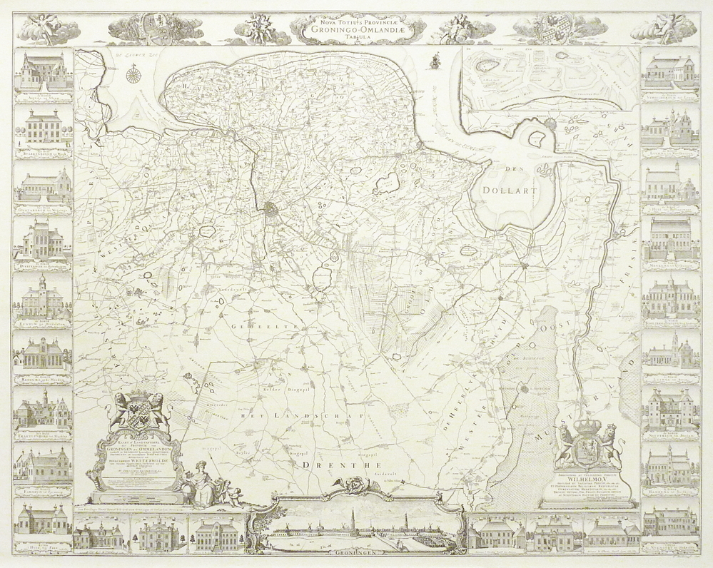 Nova Totius Provinciae Groningo Omlandiae Tabula