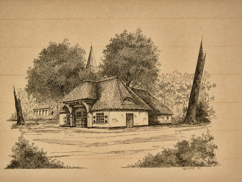 brandweerhuisje Muntendam , Fre Wever 1984