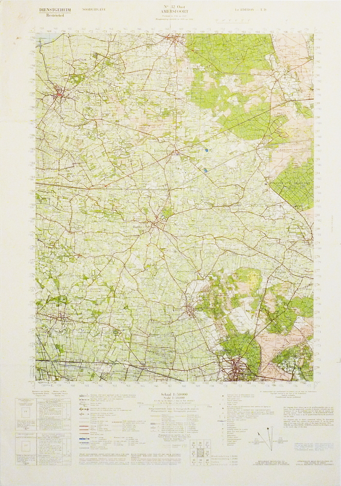 Dienstgeheim No 32 Amersfoort 1st edition TD nooduitgave
