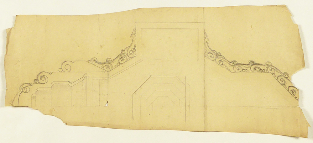 ontwerptekening meubel bovenaanzicht soort object nog niet duidelijk