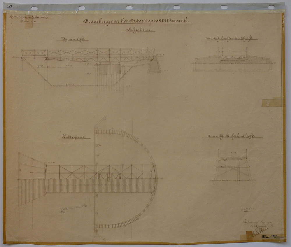 draaibrug over het oosterdiep te Wildervank