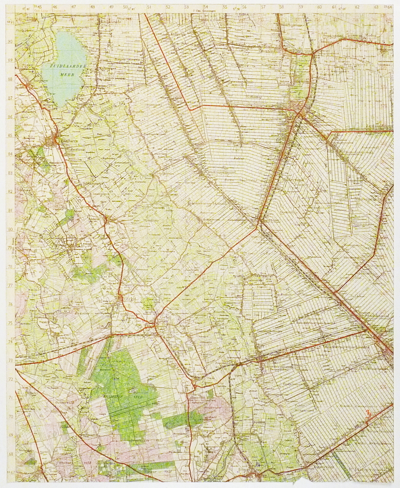 gedeelte midden groningen en grens drenthe