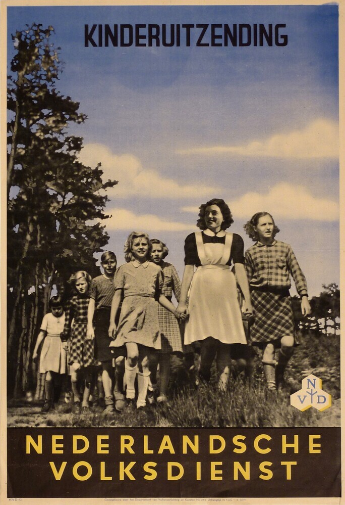 kinderuitzending nederlandse volksdienst