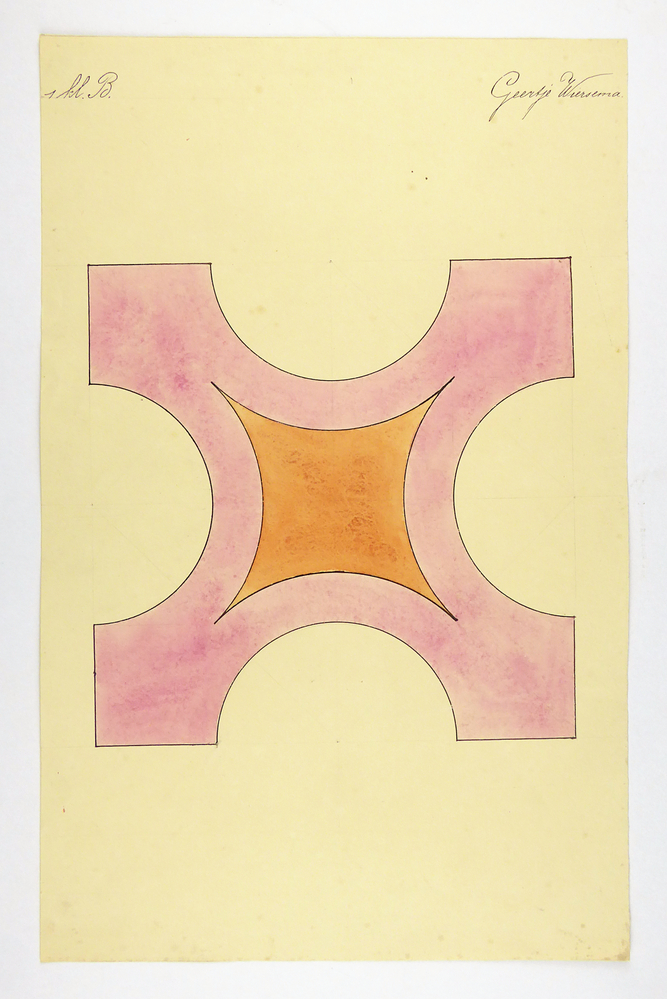 grote rode gestilleerde ster met oranje binnenkant