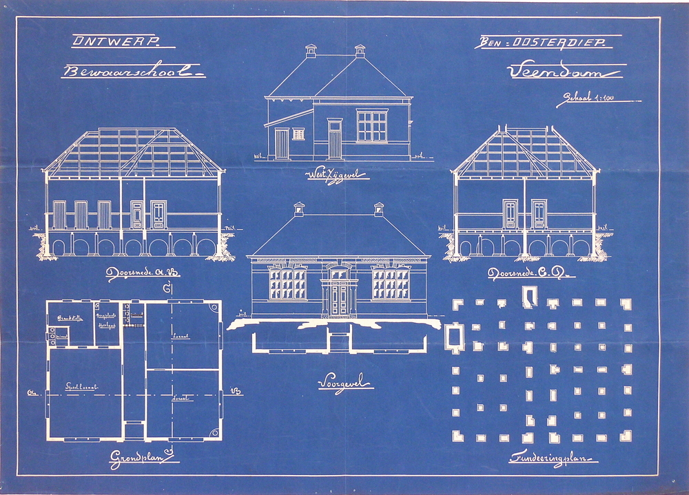 ontwerp bewaar school beneden oosterdiep veendam
