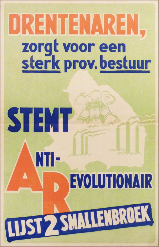 Drentenaren zorgt voor een sterk prov bestuur stemt anti revolutionair lijst 2 smallenbroek