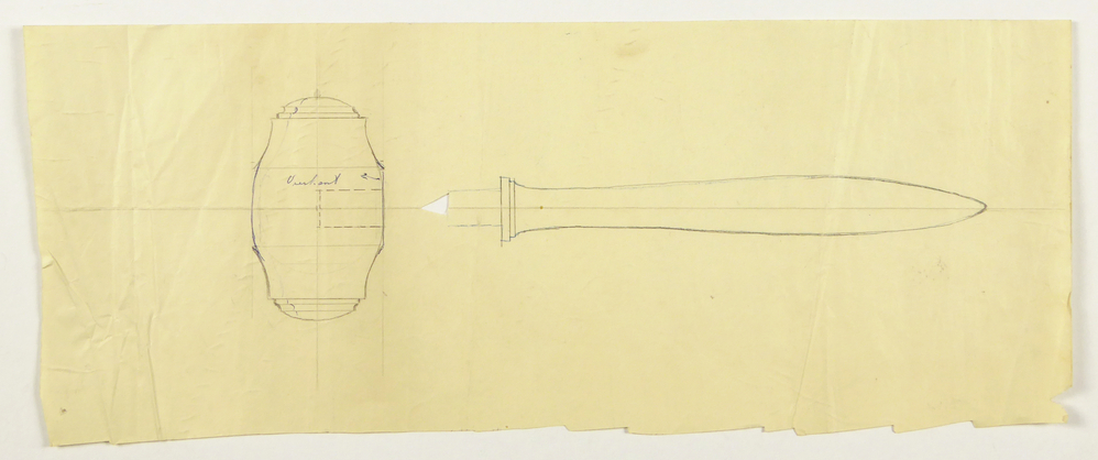 ontwerptekening hamer