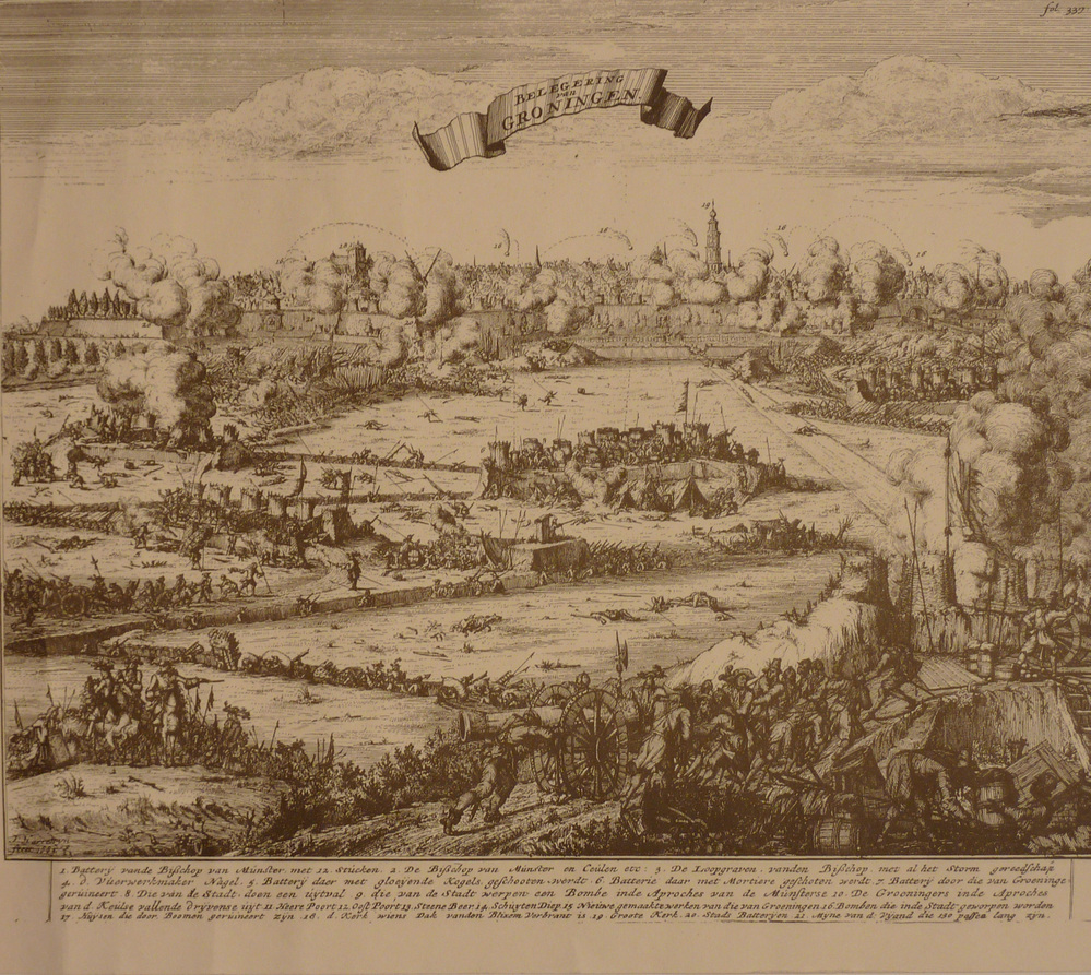 belegering van Groningen door de Bisschop van Munster 1672