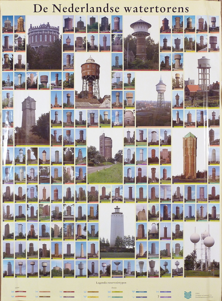 de nederlandse watertorens / de verdwenen watertorens