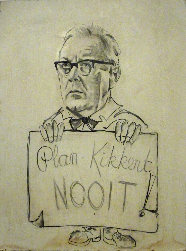 D Schuitemaker , oud voorzitter V.B.B. plan kikkert nooit